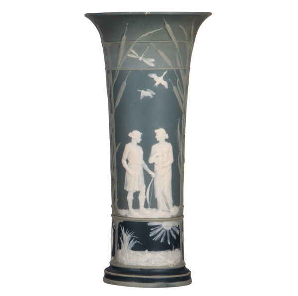 Mettlach vase, 14.1'' ht., 7021 - Image 2