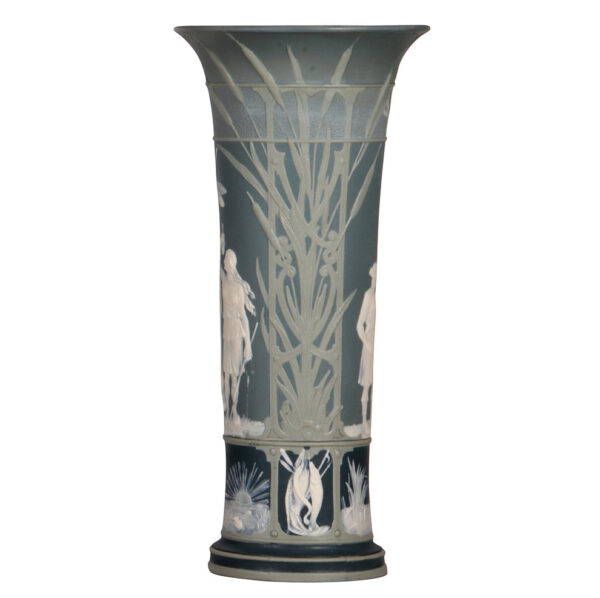 Mettlach vase, 14.1'' ht., 7021 - Image 3