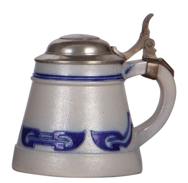 Stoneware stein, .5L, designed by Henry van de Velde