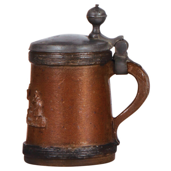 Stoneware stein, early 1800s, Muskauer Walzenkrug - Image 2