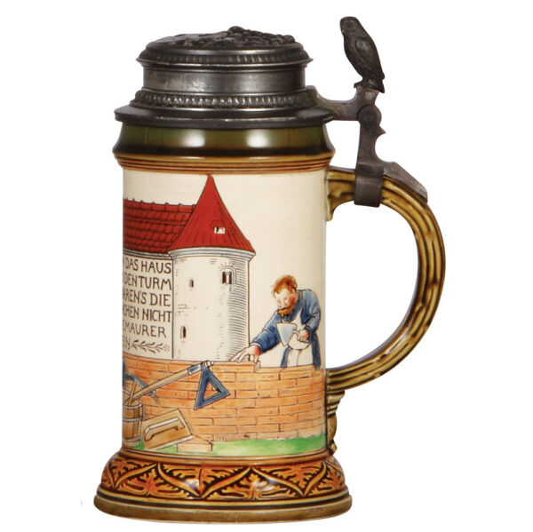 Mettlach stein, .5L, 2724 - Image 2