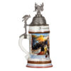 Regimental stein, .5L, 3. Garde Feld Artl. Regt., Berlin, 1901 - 1903 - Image 3