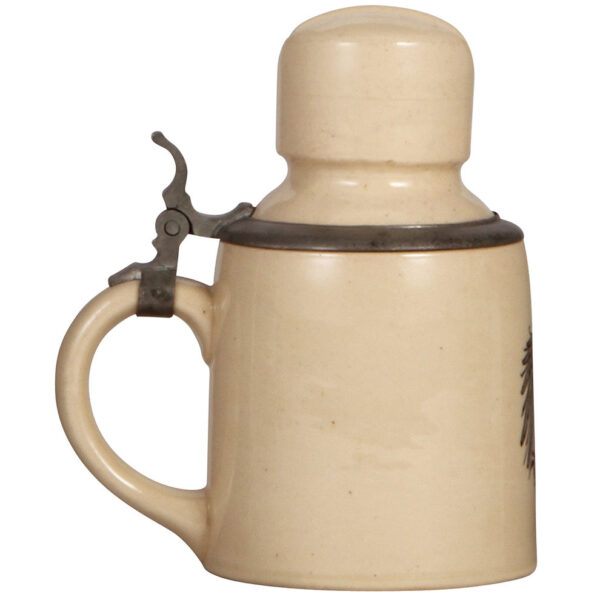 Character stein, .5L, pottery, Telegraph Insulator - Image 3