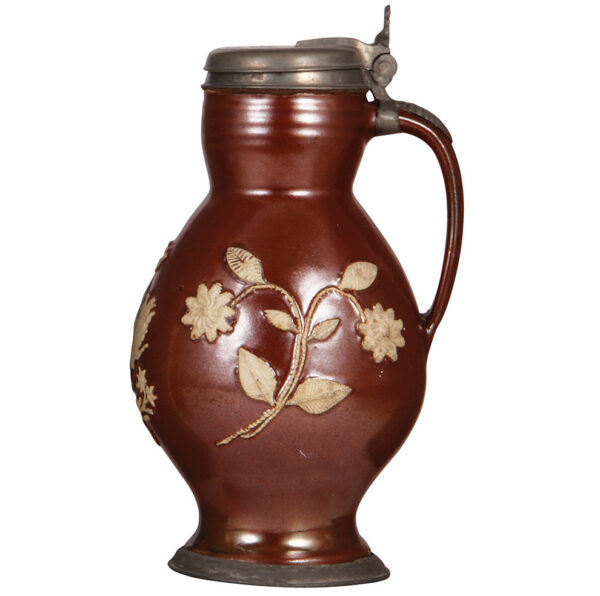 Stoneware stein, early 1800s, Bunzlauer Birnkrug - Image 2