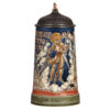 Mettlach stein, .5L, 1786