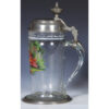 Glass stein, 1.0L, blown, clear, mid. 1800s - Image 2