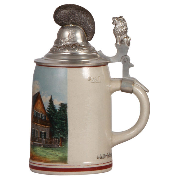 Stoneware stein, .5L, Walderholungsheim Baldham - Image 2