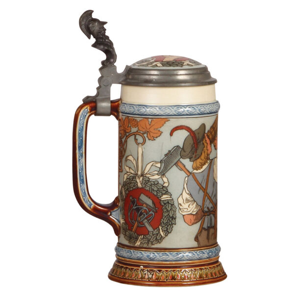 Mettlach stein, .5L, 2639 - Image 3