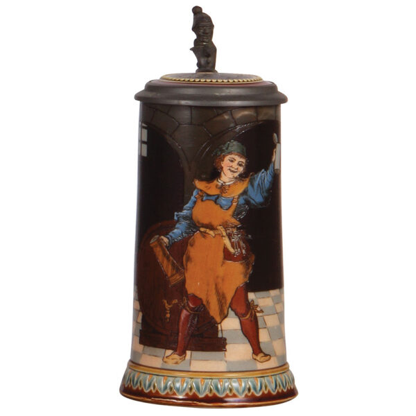 Mettlach stein, .5L, 2776