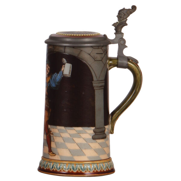 Mettlach stein, .5L, 2776 - Image 2