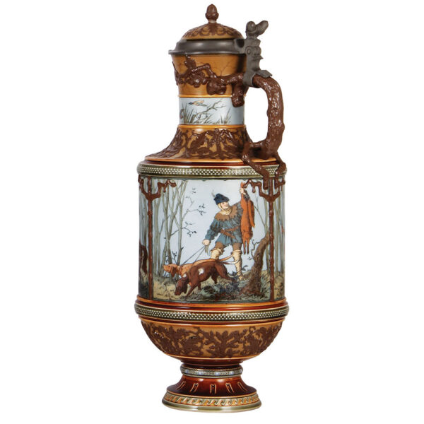 Mettlach stein, 4.5L, 1690 - Image 2