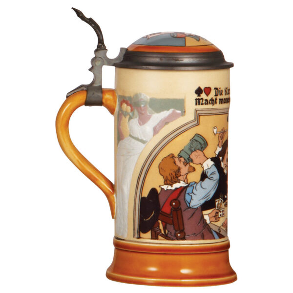 Mettlach stein, 1.0L, 3329 - Image 3