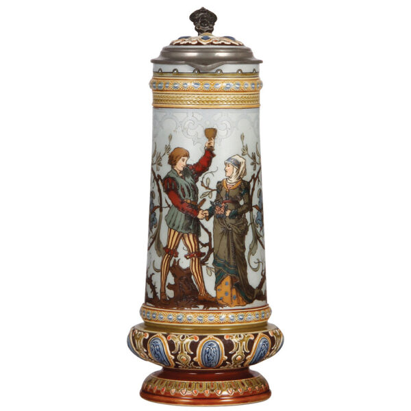 Mettlach stein, 1.4L, 1734