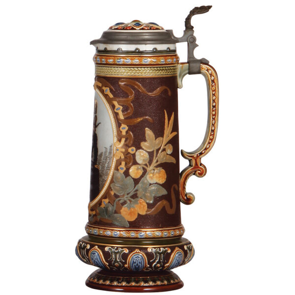 Mettlach stein, 1.4L, 2103 - Image 2