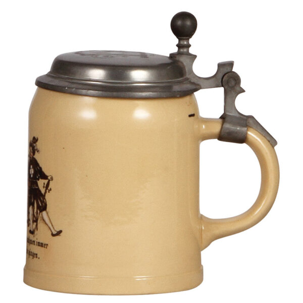 Mettlach stein, .5L,  1526 - Image 2