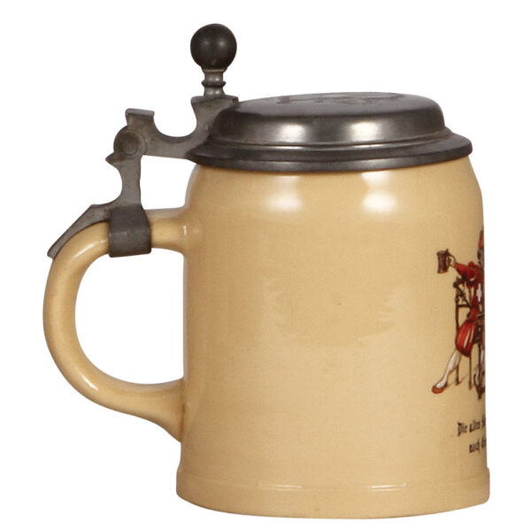 Mettlach stein, .5L,  1526 - Image 3