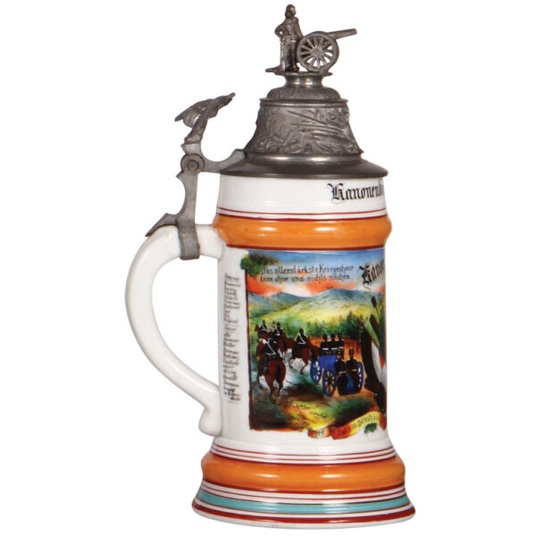 Regimental stein, .5L,  Feld Artl. Regt. Nr. 26, Verden, 1899 - 1901 - Image 3