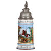 Regimental stein, .5L,   2. Ulan Regt., Ansbach, 1897 - 1900