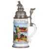 Regimental stein, .5L,   2. Ulan Regt., Ansbach, 1897 - 1900 - Image 2