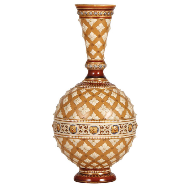 Mettlach vase, 13.3" ht., 1241 - Image 3