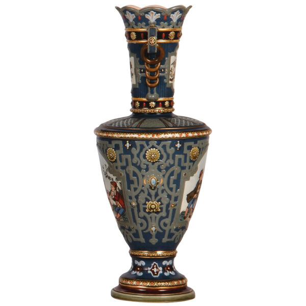 Mettlach vase, 12.6" ht., 2301 - Image 3