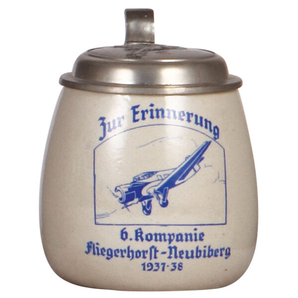 Third Reich stein, .5L, Fliegerhorst, Neubiberg