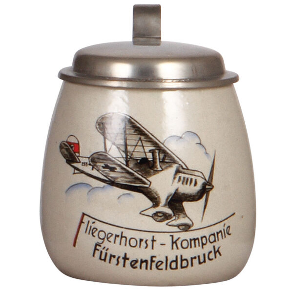 Third Reich stein, .5L, Fliegerhorst Kompanie, Fürstenfeldbruck