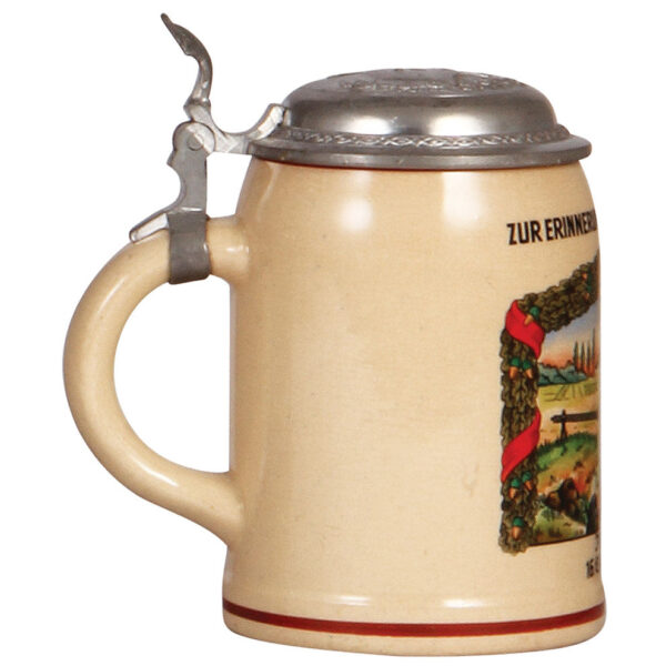 Third Reich stein, .5L, Inft. Regt. 80, Montabaur - Image 3