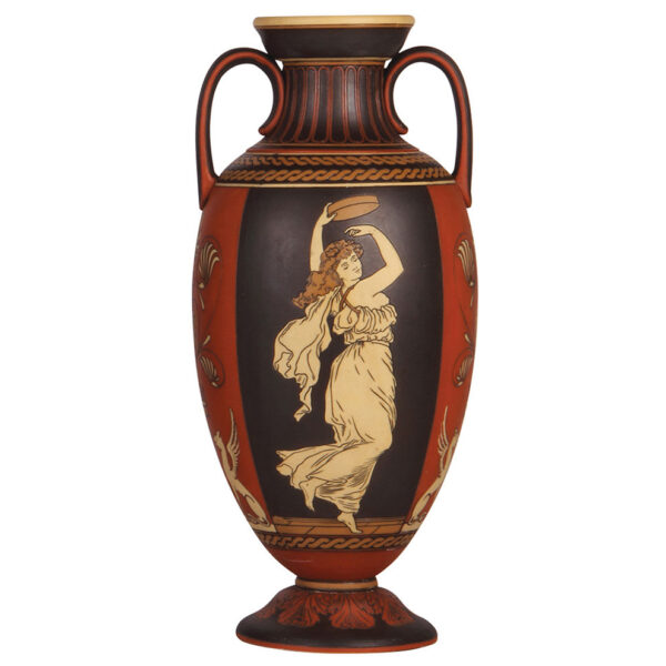 Mettlach vase, 15.5" ht., 2453 - Image 2