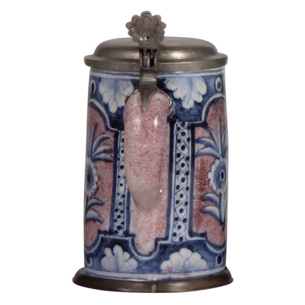 Faience stein, 6.8" ht., mid 1700s - Image 4