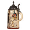 Mettlach stein, .5L, 727 [1909], PUG - Image 2