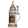 Regimental steins (two), .5L, 11.7" ht., Inft. Regt. Nr. 127 - Image 2
