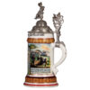 Regimental steins (two), .5L, 11.7" ht., Inft. Regt. Nr. 127 - Image 4