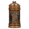Mettlach stein, 1.0L, 1154, etched