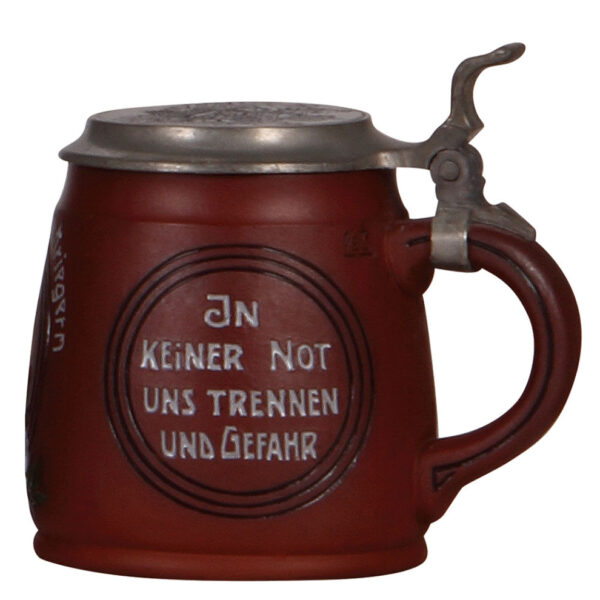 Terra cotta stein, .5L, marked Terra Sigillata - Image 2