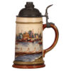 Mettlach stein, .5L, 981 [2271], PUG - Image 2