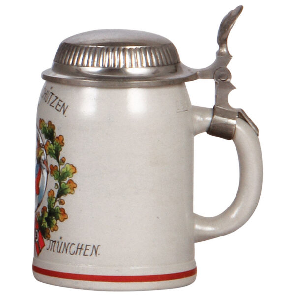 Third Reich stein, .5L, Dem Meisterschützen, 1. Btl., I.R. 61, München - Image 2