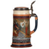 Mettlach stein, 1.0L, 2401, etched - Image 2