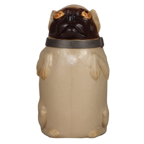 Mettlach stein, .5L, 2018, Character, Pug Dog