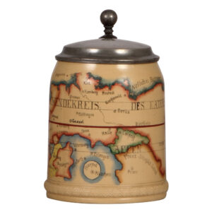 Mettlach stein, .5L, 285, The Beer Map