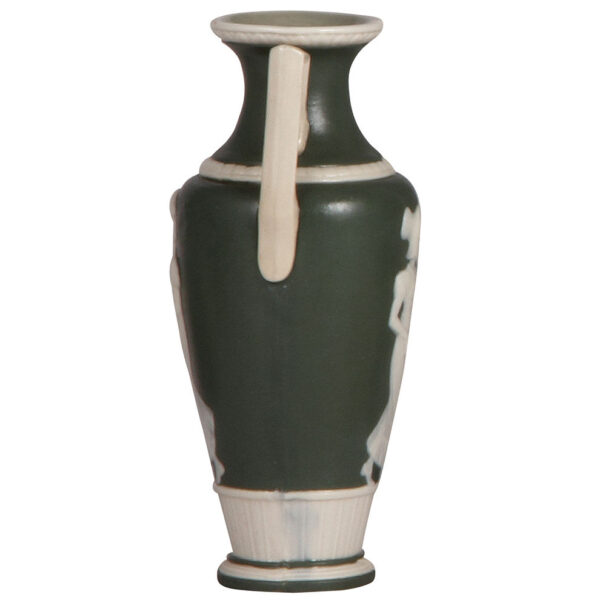 Mettlach vase, 6.2" ht., 3266, cameo - Image 3