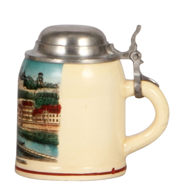 Stoneware & pottery steins (three). - Image 6