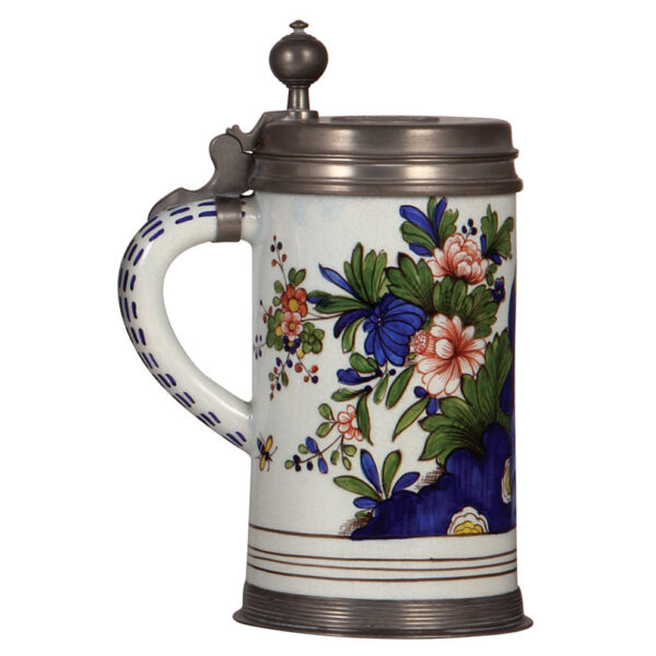 Faience stein, c.1900, Walzenkrug and c.1920, Walzenkrug. - Image 7