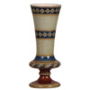 Mettlach vase, 5.7" ht., 1960, mosaic