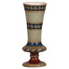 Mettlach vase, 5.7" ht., 1960, mosaic - Image 2