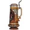 Mettlach stein, 1.4L,  2690, etched - Image 2
