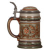 Mettlach stein, .5L, 1987, mosaic - Image 3