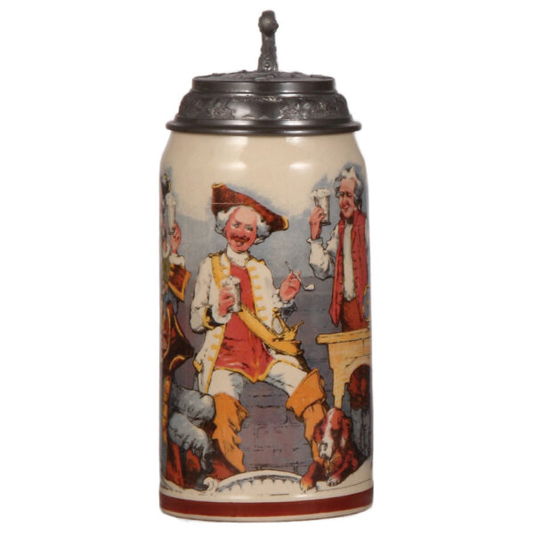 Mettlach stein, 1.0L, 1143[1526], PUG