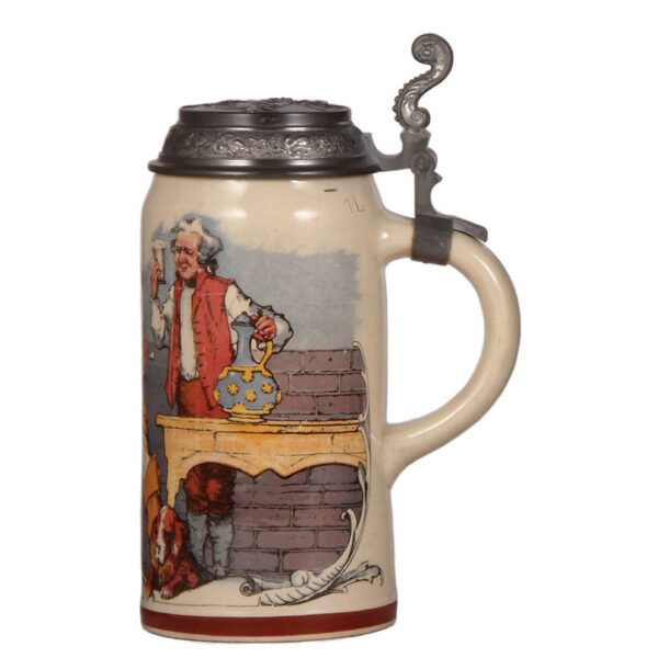 Mettlach stein, 1.0L, 1143[1526], PUG - Image 2