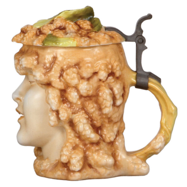 Character stein, .5L, porcelain, Hops Lady - Image 2